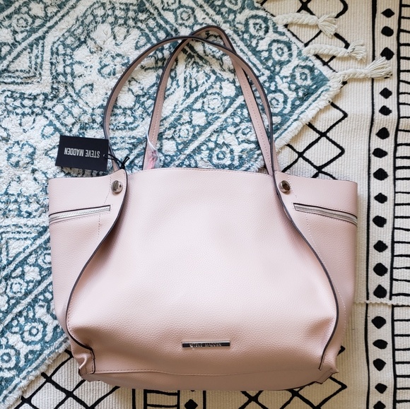 STEVE MADDEN Blush Bolovia Tote Bag - Picture 2 of 3